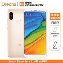Load image into Gallery viewer, Global Version Xiaomi Redmi Note 5 64GB ROM 4GB RAM (Brand New and Sealed)  redmi note5